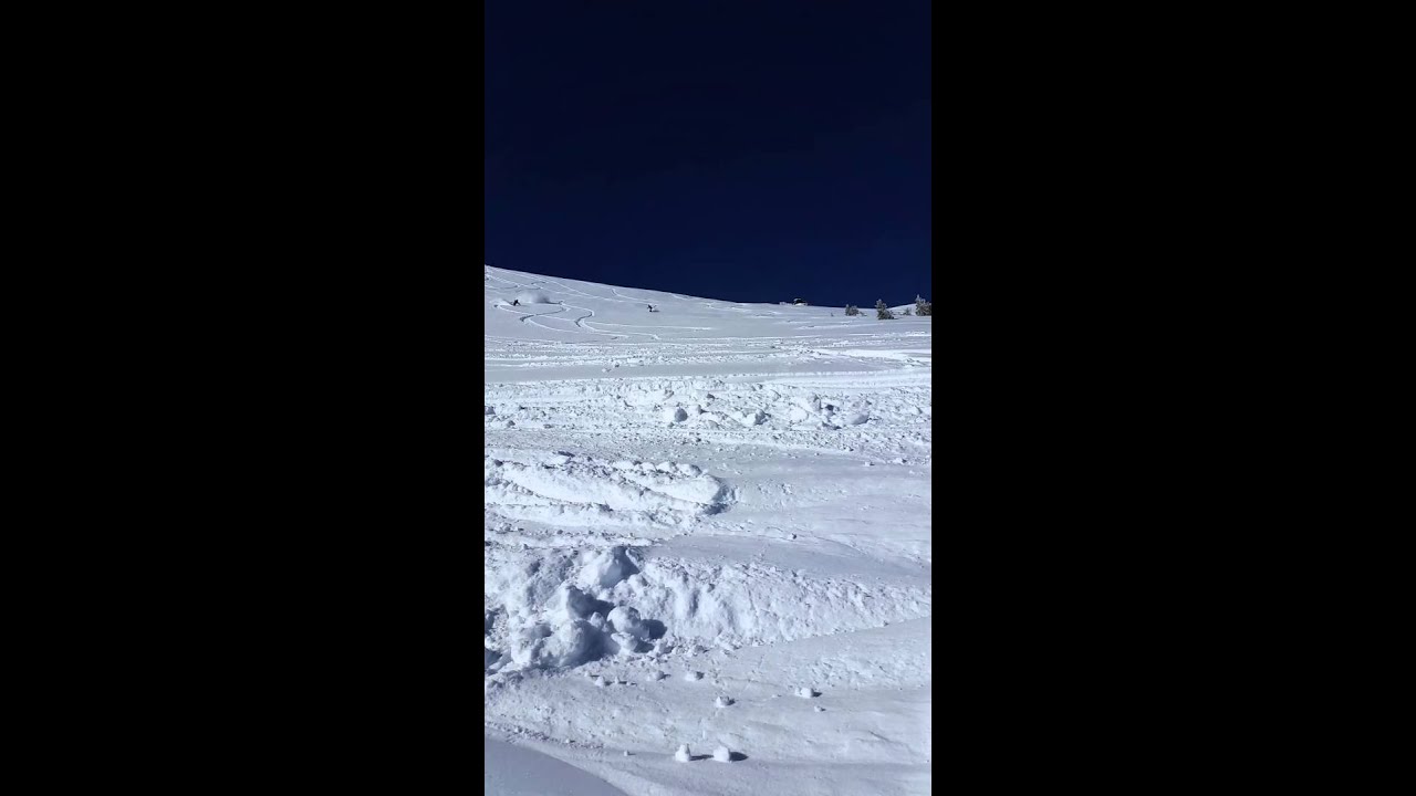 Jamah boarding Thimble Peak at Kirkwood YouTube