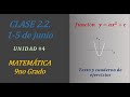 Clase 2 2  9no grado, Matemática, texto y cuaderno de ejercicios