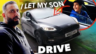My 13 Year Old Son Drives A Car!