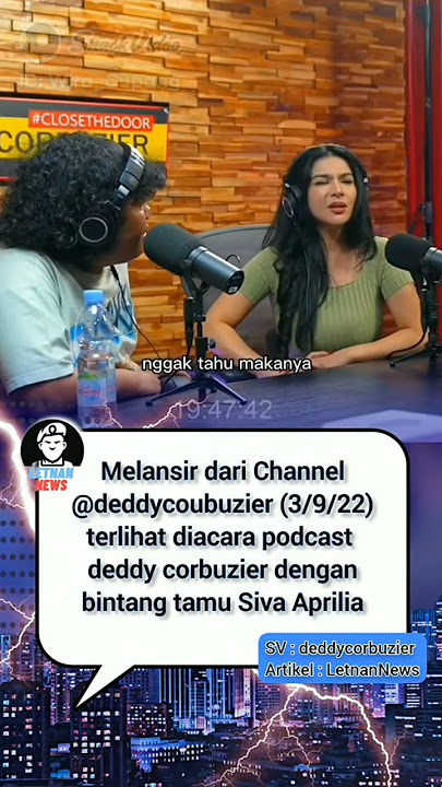 Deddy coubuzier pengen punya istri ke Dua dengan Siva Aprilia