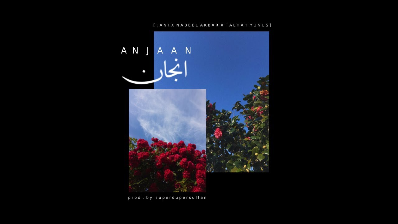 JANI   Anjaan ft Nabeel Akbar  Talhah Yunus Official Audio