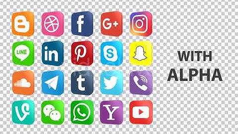 20 Animated Social Media Icons | Motion Graphics - Envato elements