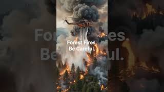 Forest Fire Closing In DO THIS to Survive!#shorts
