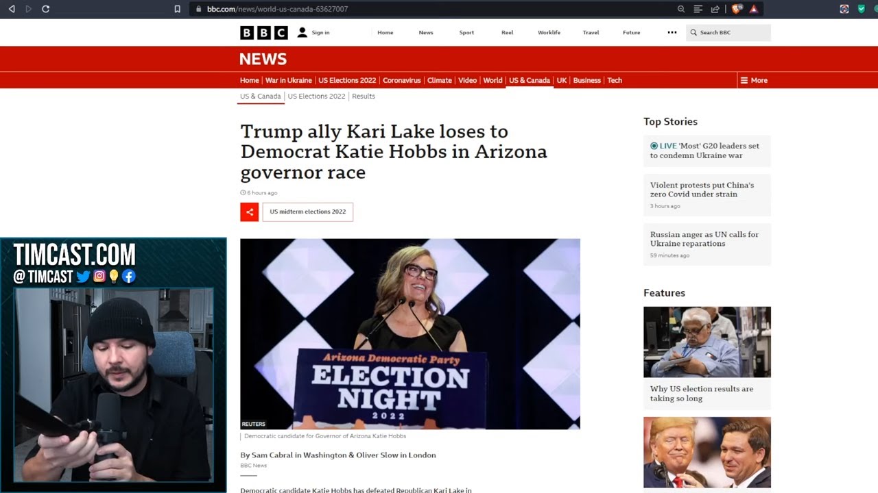 Kari Lake LOSES AZ Governor Race To Katie Hobbs, But WEIRD Result Has People Calling SHENANIGANS