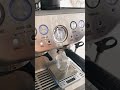 Breville barista express over pressure