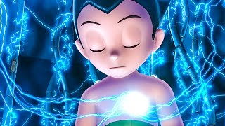 عالم بيخترع روبوت شبه إبنه الميت، وبيزرع فيه قوة خارقة رهيبة.. Astro Boy