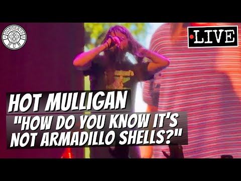Hot Mulligan "How Do You Know It's Not Armadillo Shells?" LIVE