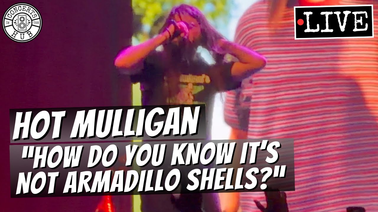 Hot Mulligan "How Do You Know It's Not Armadillo Shells?" LIVE