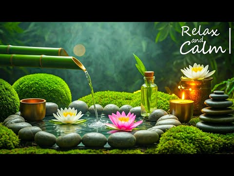 Relaxing Piano music and Water sound 🌿 for Relieves stress, Anxiety, Depression and Deep Sleep🌿