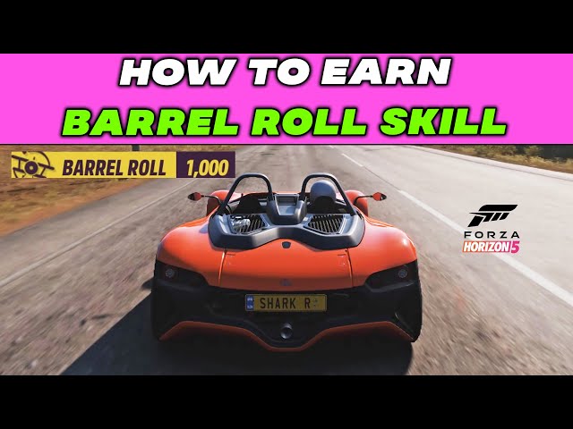 Do a Barrel Roll… : r/ForzaHorizon