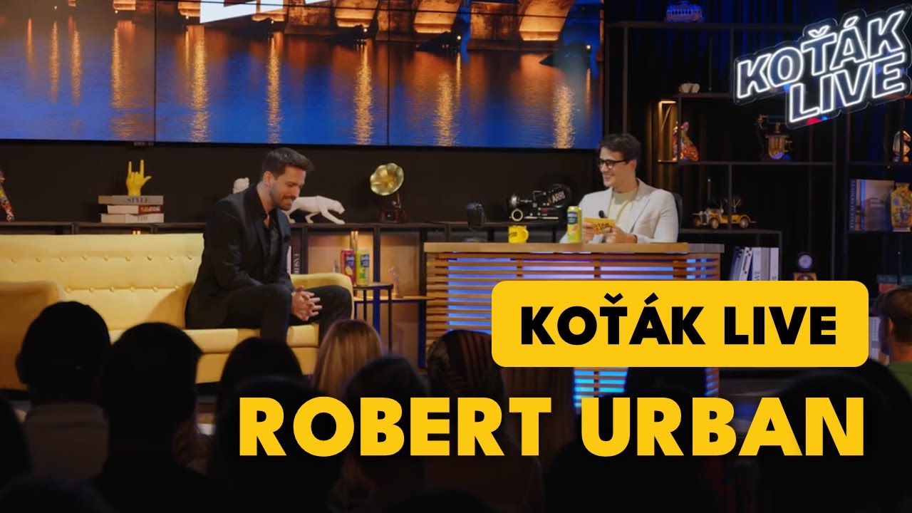 [KOŤÁK LIVE] Robert Urban - herec