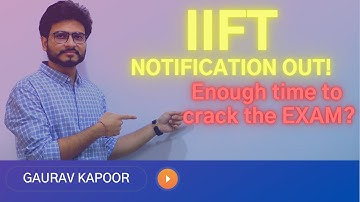 IIFT Notification Out!
