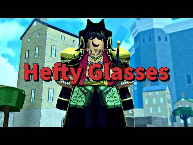 Roblox king legacy floffy glasses, 其他, 其他- Carousell