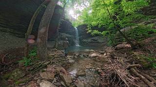 Valley of falls by keffe falls Arkansas   HD 1080p