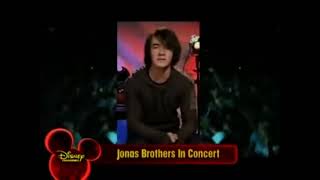 Disney Channel Screen Bug Jonas Brothers In Concert October 2007