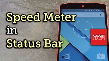 Add a Data Traffic Meter to Your Nexus 5