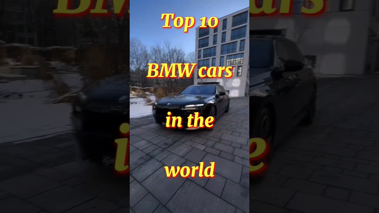 Top 10 best BMW cars in the world in 2024| BMW cars | 