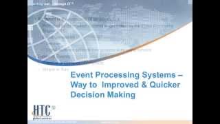 Event Processing Systems - Way to Improved & Quicker Decision-making