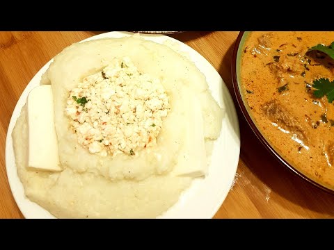 Гоми ( Грузинская мамалыга). Gomi. ღომი.