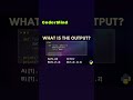 Looks Simple, But Python Does Something Sneaky Here 👀 #shorts #python #viral #code #codermind