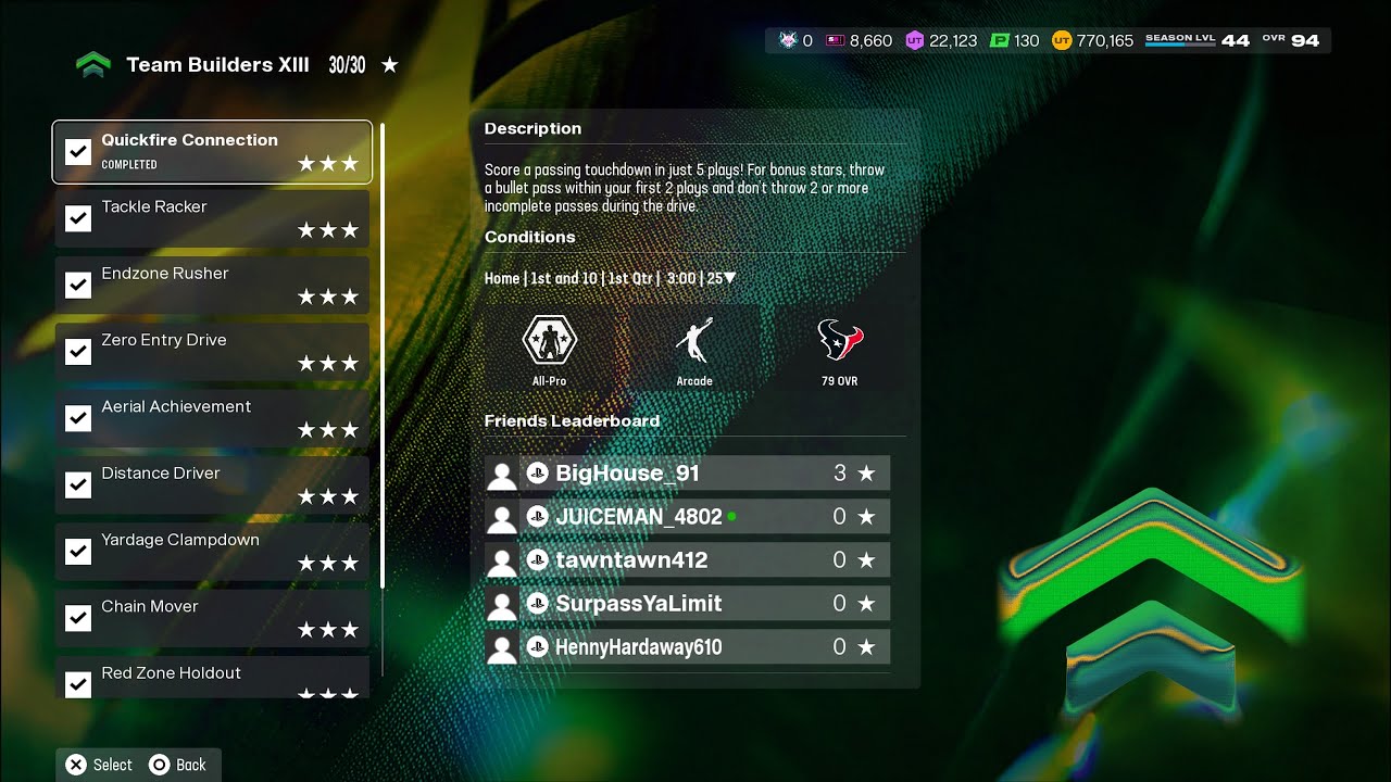 EA Sports Madden NFL 26 Ultimate Team - Team Builders 