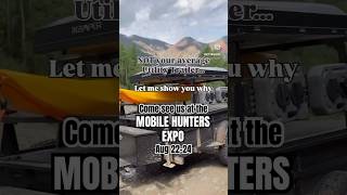 Come and see a Sport UTILITY Trailer in person! #offroadutilitytrailer #camping #mobilehunting
