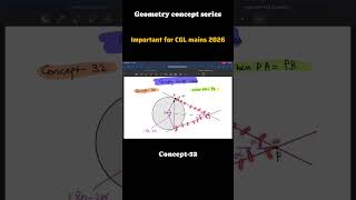 concept 32 geometry #ssc #cgl #maths #ssccgl #sscgd #geometry #sscchsl #sscexam #viral #mathsrology