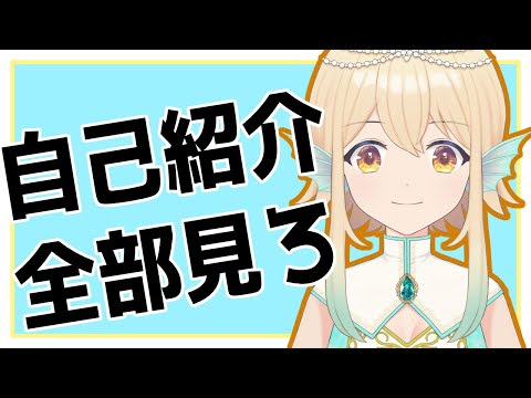 【新人Vtuber】超絶怒涛の自己紹介を最後まで見ろ【個人勢】
