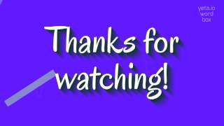 How To Say Shrivers High Quality Voices