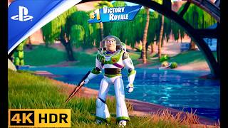 Fortnite Reload Gameplay - BUZZ LIGHTYEAR Skin (PS5 4K 60FPS HDR) No Commentary