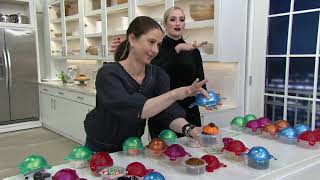 Lock & Lock Set of 10 Multicolor Mini Dome Storage Set on QVC