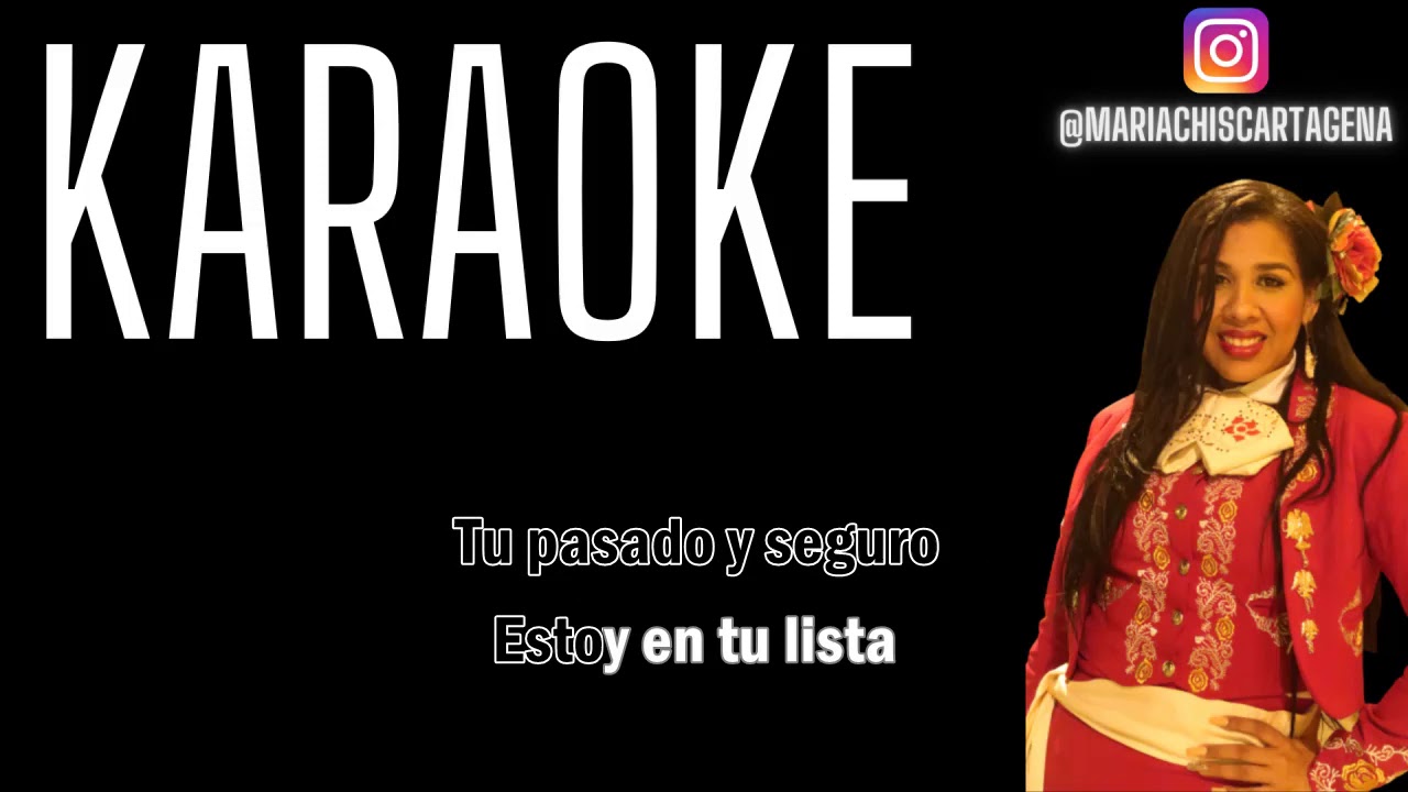 Alfredo Olivas Seguramente (Karaoke) YouTube