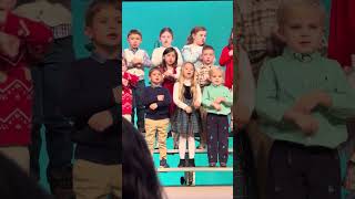 Emmie Christmas performance K5 CHCA 2025