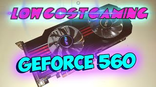 "Старинный Тащер" [GeForce 560] - Дешевый Гейминг