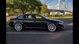 2007 Audi A4 B7 2.0T Quattro 6 Speed – Project More Low  First Day Impressions