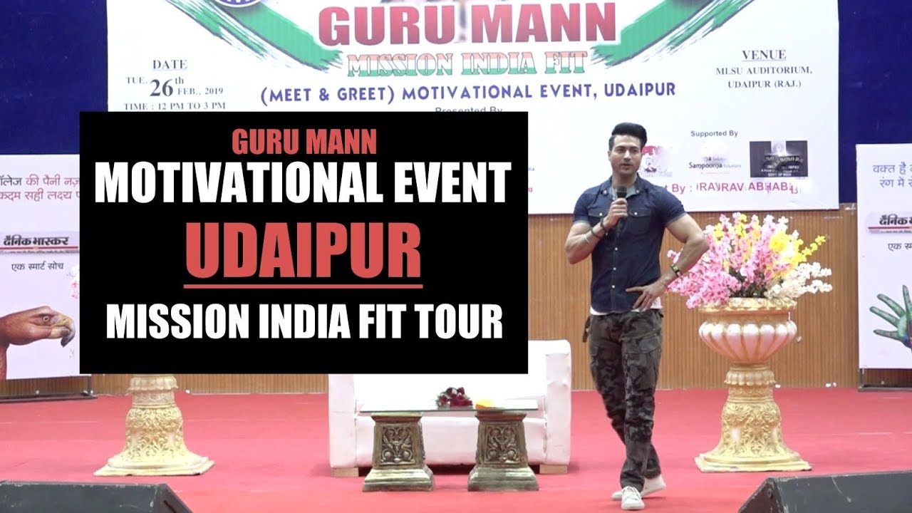 UDAIPUR (Rajasthan) - Guru Mann Motivational Event 2019
