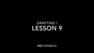 Lesson 9 AutoCAD