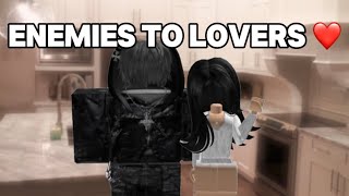 Enemies to lovers ❤️ all parts! #love #viral #roblox 