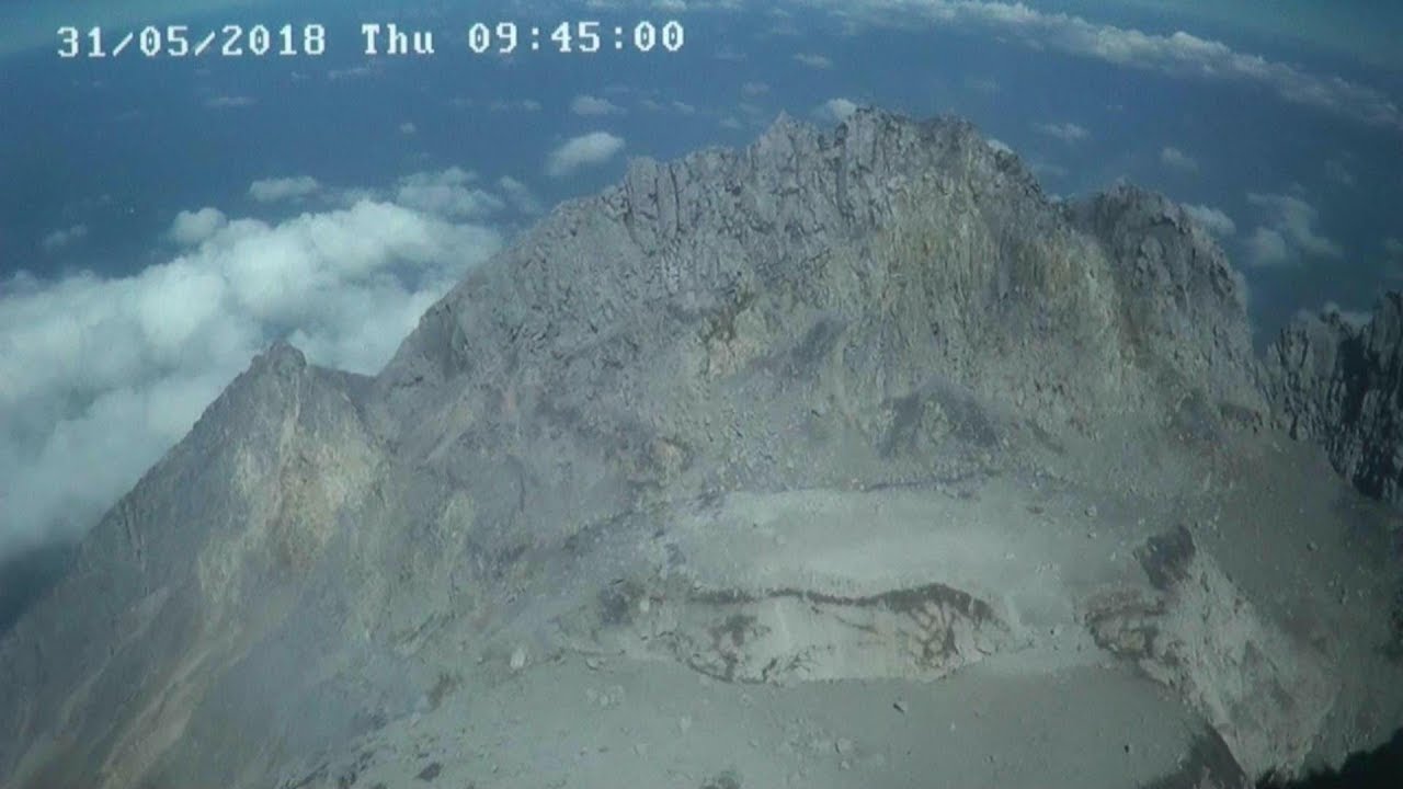 Beginilah Kondisi Terbaru Puncak Dan Kawah Gunung Merapi Pasca