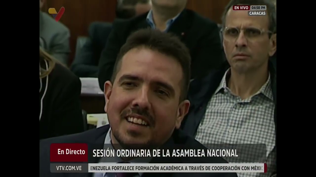 Asamblea Nacional de Venezuela, 25 febrero 2026. Ley de la Cruz Roja. Renuncia de Tarek William Saab