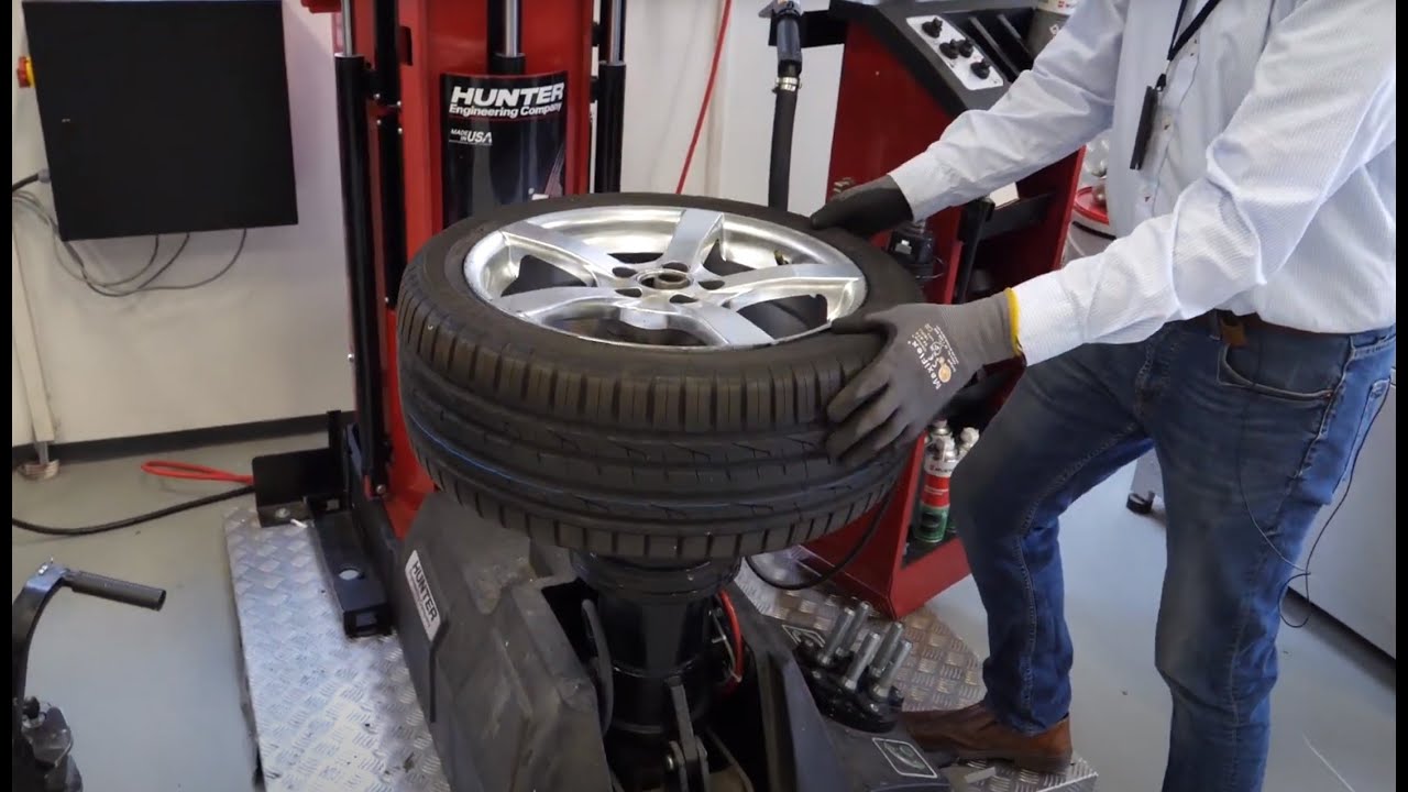 Hunter dekkomlegger og balanseringsmaskin | Würth Norge