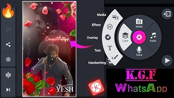 How to make Full screen whatsapp status video in kinemaster