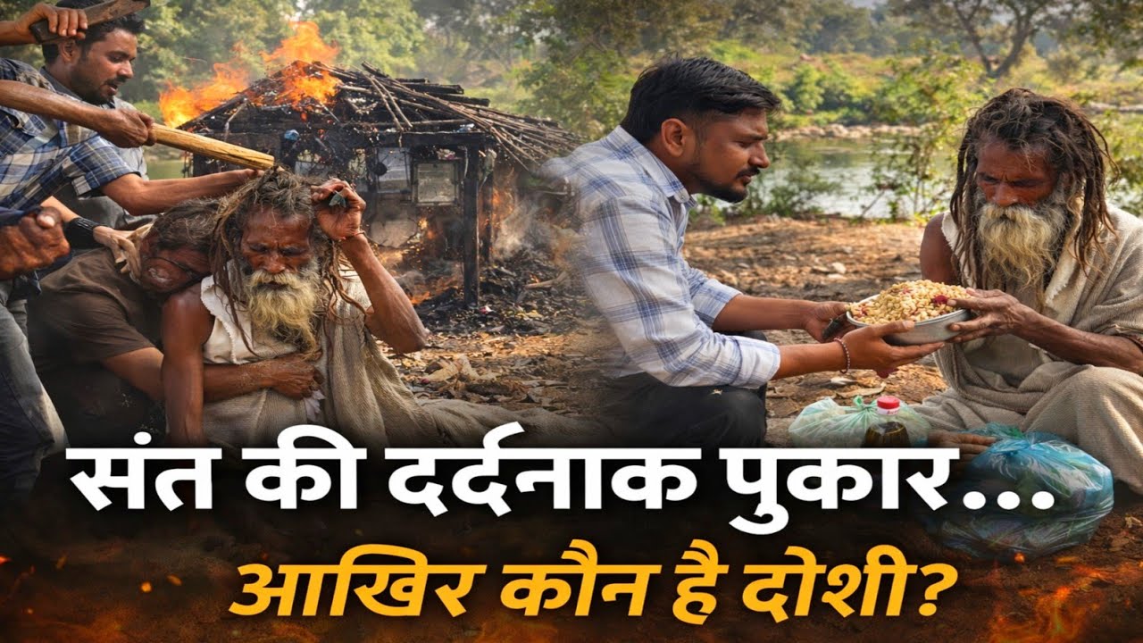 Chitrakoot मन्दाकिनी किनारे संत पर अत्याचार… किसने किया ये पाप #saint #aghoribaba #chitrakoot 