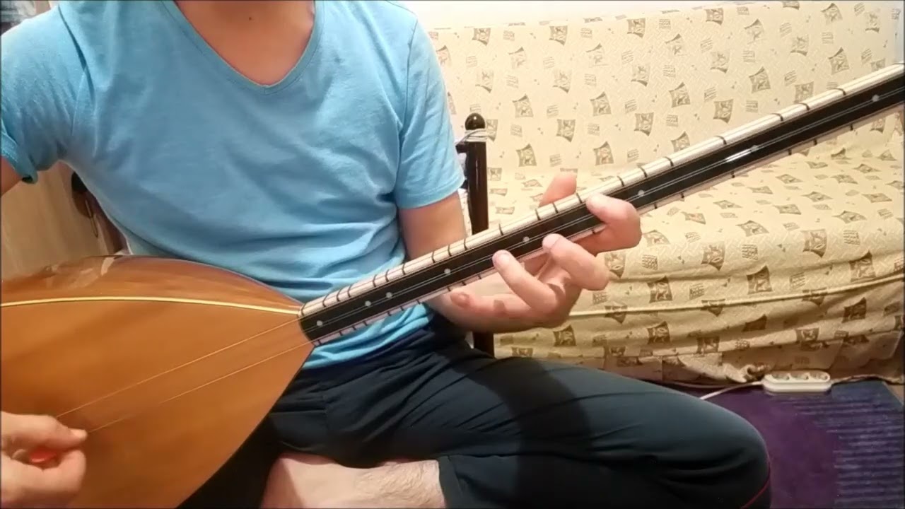 Uzun Sap Bağlama Dersi - Faydalı Egzersiz 23 - (Orta seviye etüt)