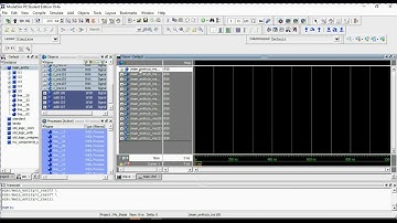 How to open old project file into ModelSim and how to compile, simulate and see output on ModelSim