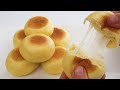 Soft and fluffy cheese bread  without oven  no water  it is amazing easy and delicious recipe
