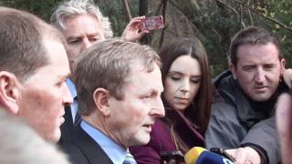 Census 2011 Launch Photocall - includes Taoiseach's doorstep