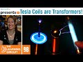 Transformers in Action: Tesla Coils - The Learning Circuit