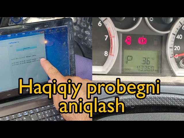 Haqiqiy PROBEGNI aniqlash/Probeg qaytarish