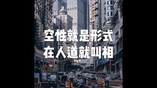 201801 空性就是形式　在人道就叫相23123
